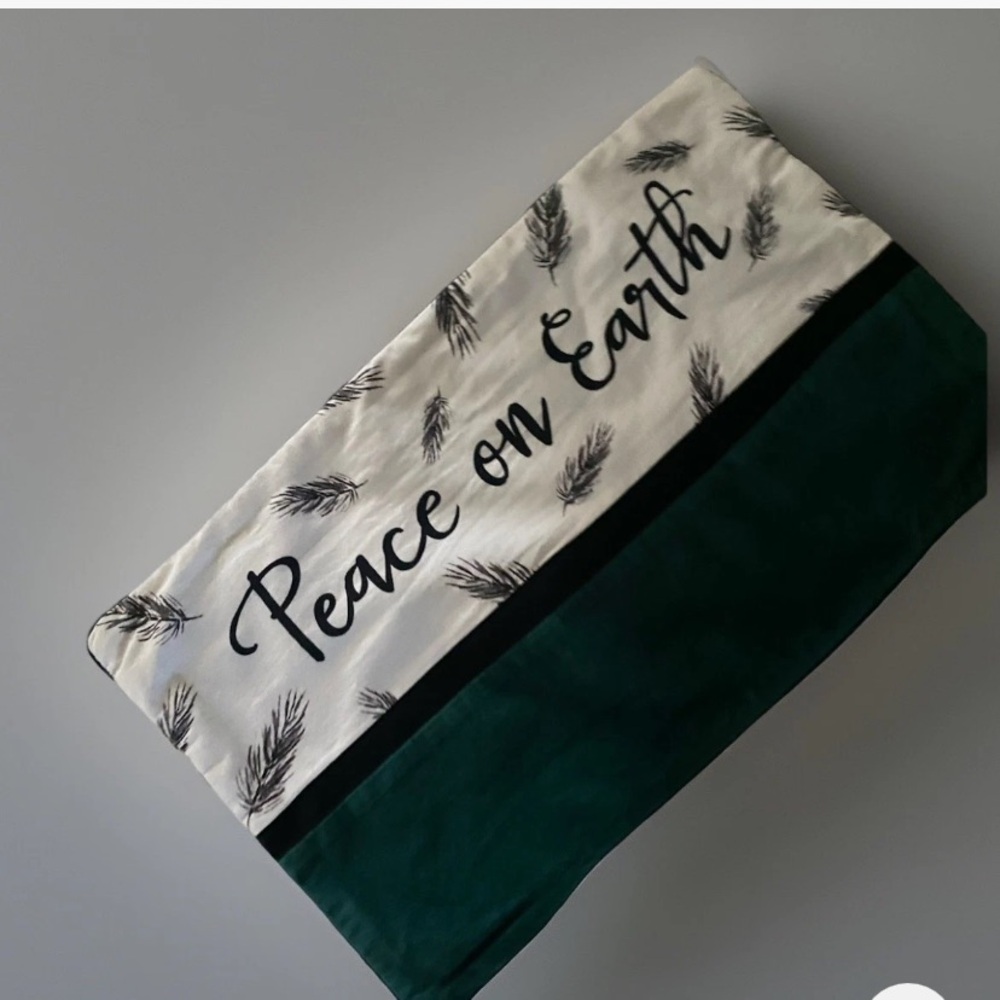 Peace‎ on Earth pillow cover Grandin Road